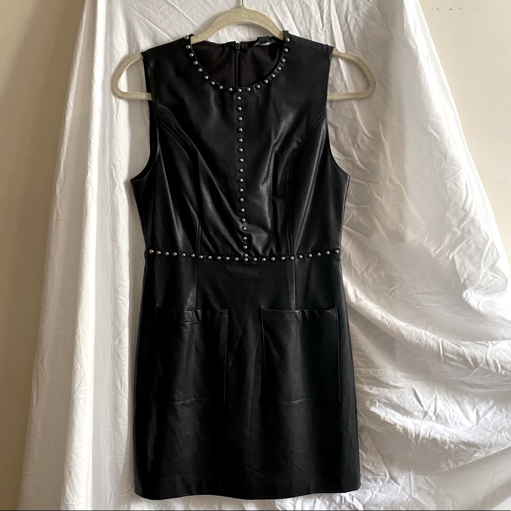 Forever 21 Leather Dress